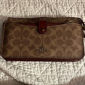 Coach Brown Signature Crossbody Bag
